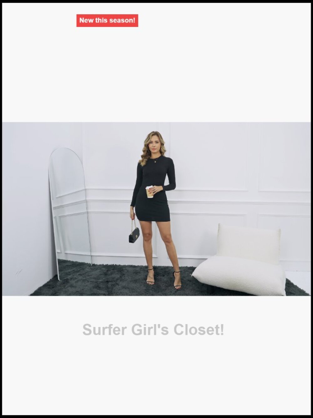 3 Pack Women's Long Sleeve Bodycon Mini Dress Ribbed Knit Fall Party Club Dress - Picture 6 of 6